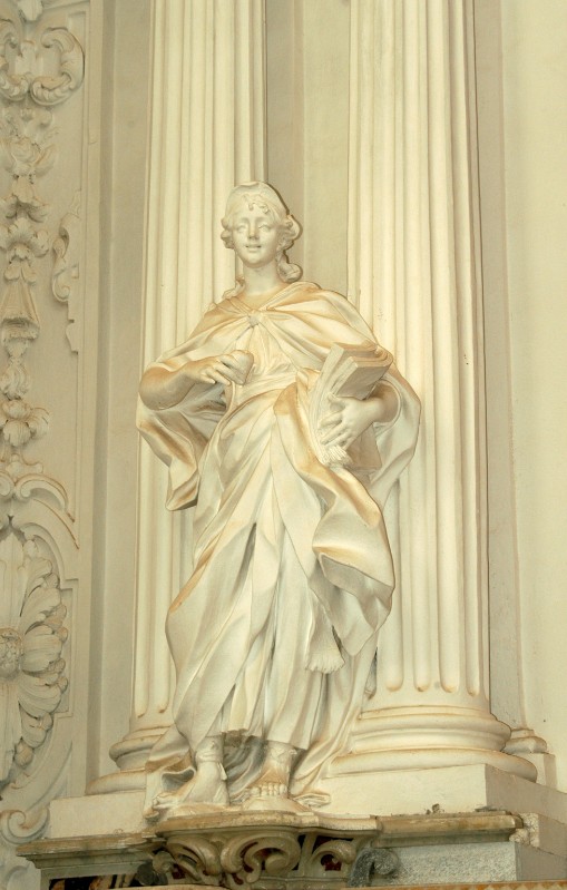 Stuccatore campano sec. XVIII, Statua allegorica