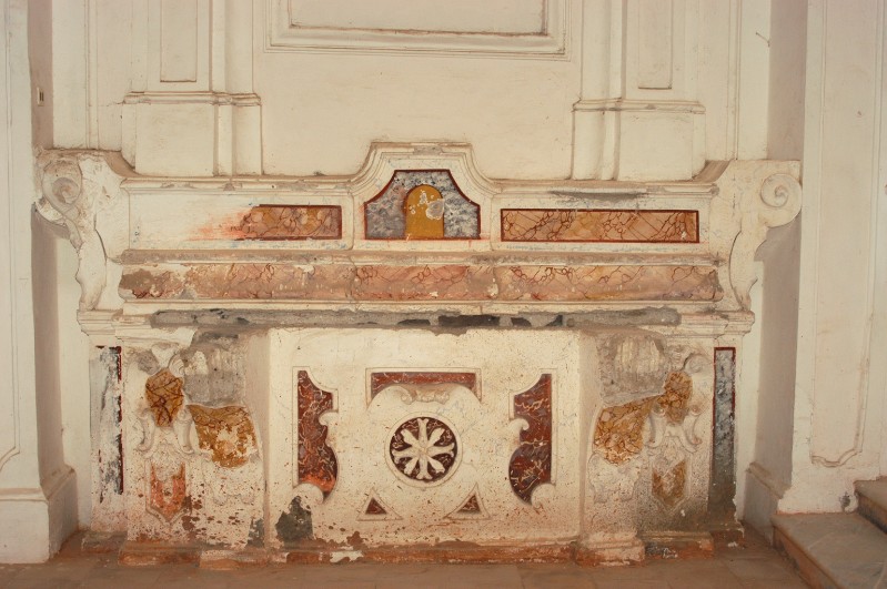 Stuccatore campano sec. XVIII, Altare in stucco 2/5