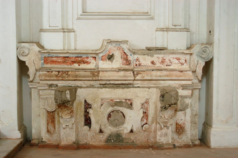 Stuccatore campano sec. XVIII, Altare in stucco 3/5