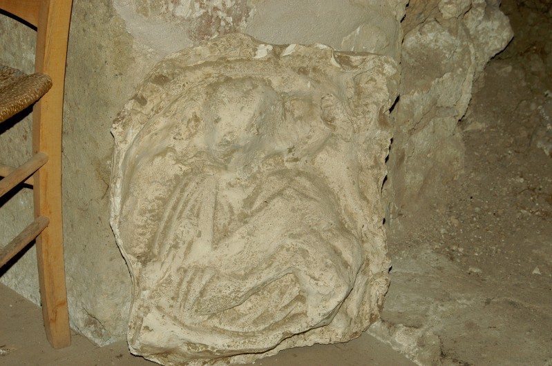 Stuccatore campano sec. XX, Medaglione di San Casto