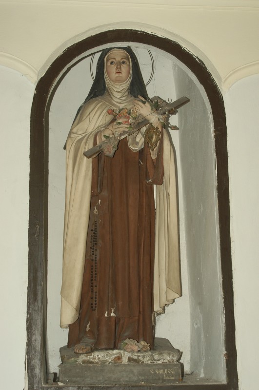 Gallucci G. sec. XIX, Statua con Santa Rita