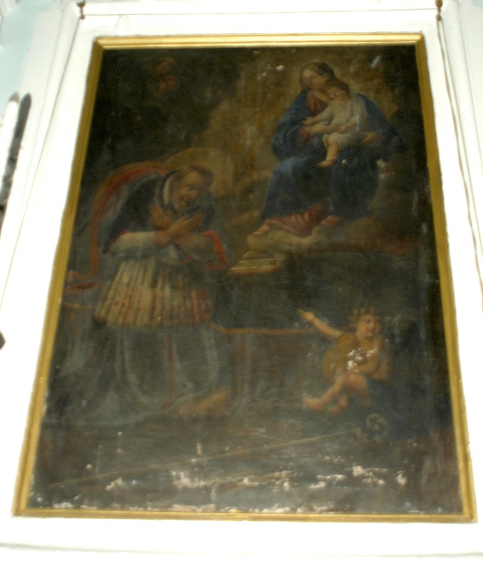 Ambito campano sec. XIX, Dipinto con S. Alfonso de' Liguori