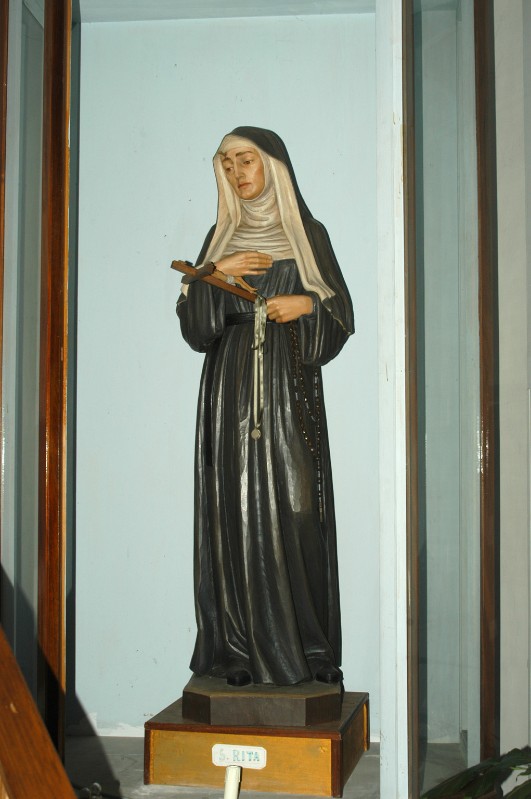 G.V. Mussner sec. XX, Statua con Santa Rita
