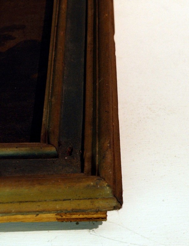 Bottega napoletana sec. XVII, Cornice di San Sebastiano