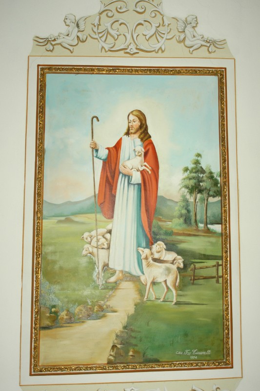 Ciccarelli (1974), Dipinto con Gesù Cristo buon pastore