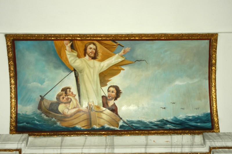 Ciccarelli F. (1974), Dipinto con Gesù che cammina sulle acque