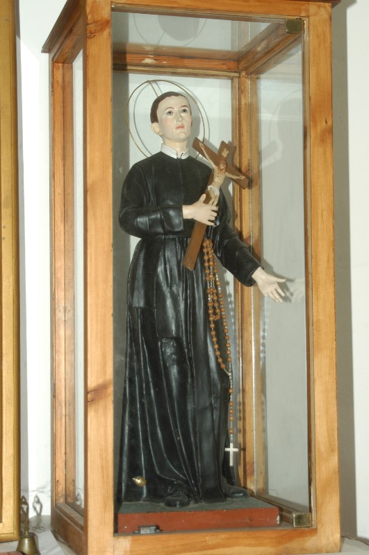 Ambito campano sec. XX, Statua con San Gerardo Majella