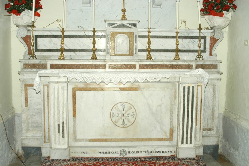 Marmoraro campano (1881), Altare di Santi Cosma e Damiano