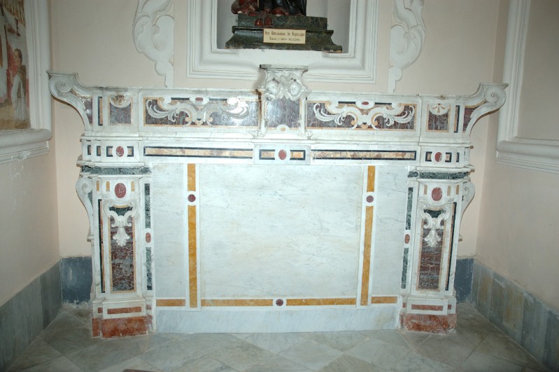 Marmoraro campano (1786), Altare di San Bonaventura