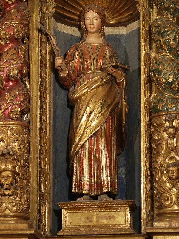 Bottega abruzzese sec. XVII, Statua di Santa Filomena