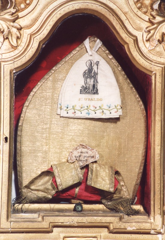 Manifattura abruzzese sec. XVIII, Mitra di Sant'Ubaldo