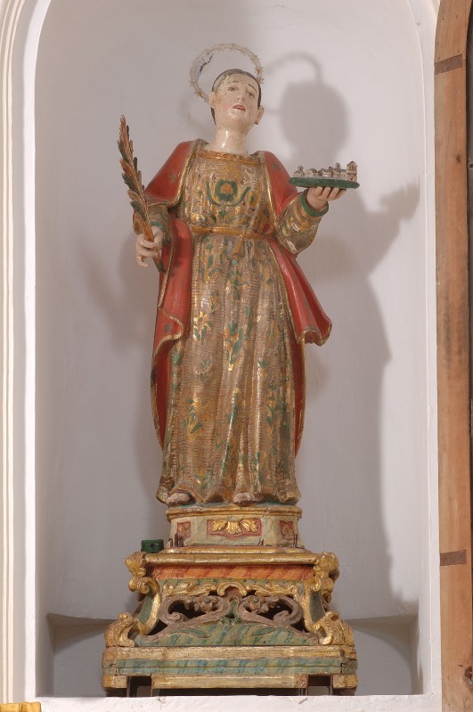 Ambito abruzzese sec. XVIII, Statua di Santa Rufina