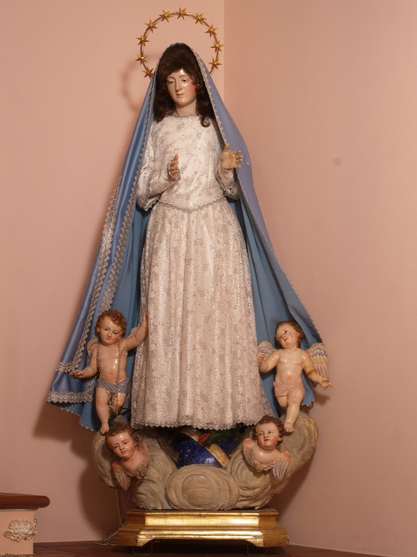 Ambito abruzzese sec. XVII, Statua processionale della Madonna della Concezione