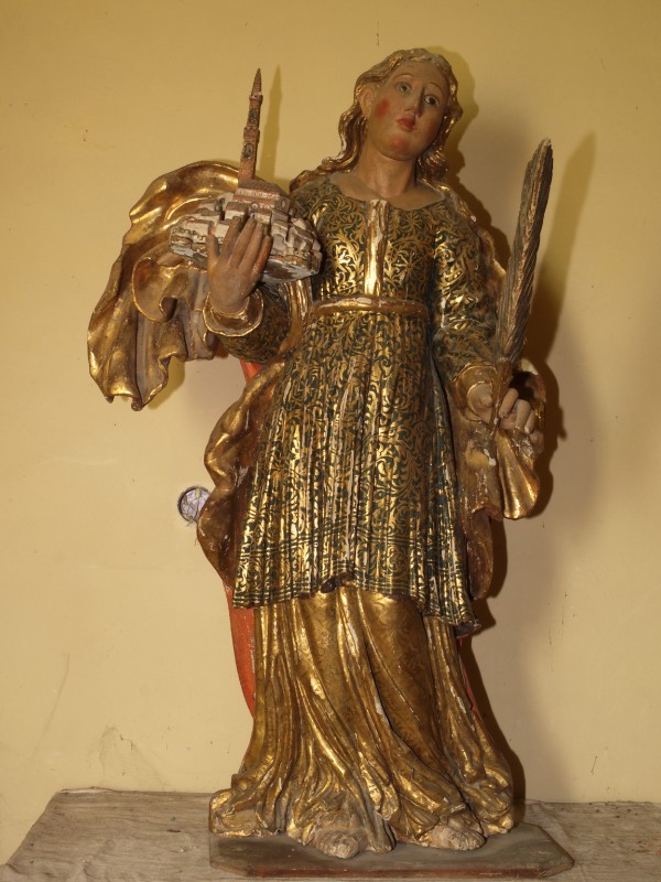 Ambito abruzzese sec. XVII, Statua di Santa Reparata