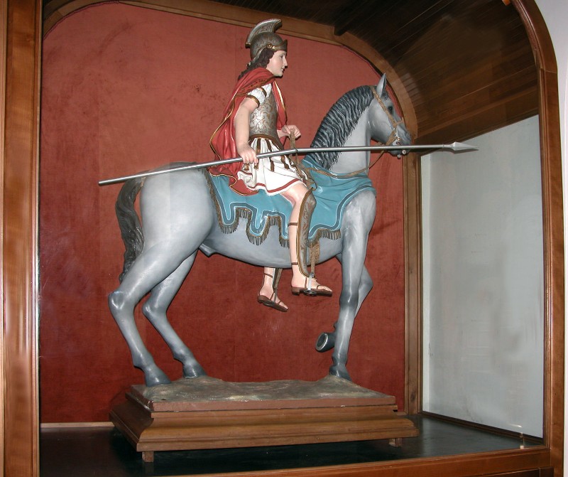 Bottega salentina sec. XIX, Statua di San Teodoro