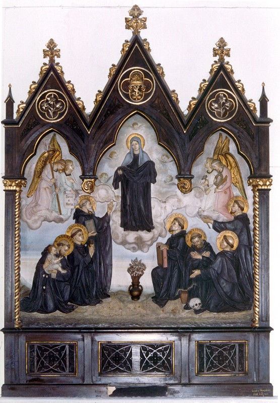 Bottega di Ortisei (1936), I sette Santi fondatori dei servi di Maria