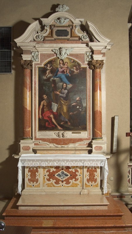 Maestranze lombardo-venete (1686), Altare di Sant'Andrea