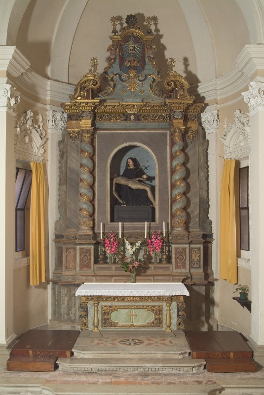 Bott. bresciana sec. XVII, Altare della Madonna addolorata