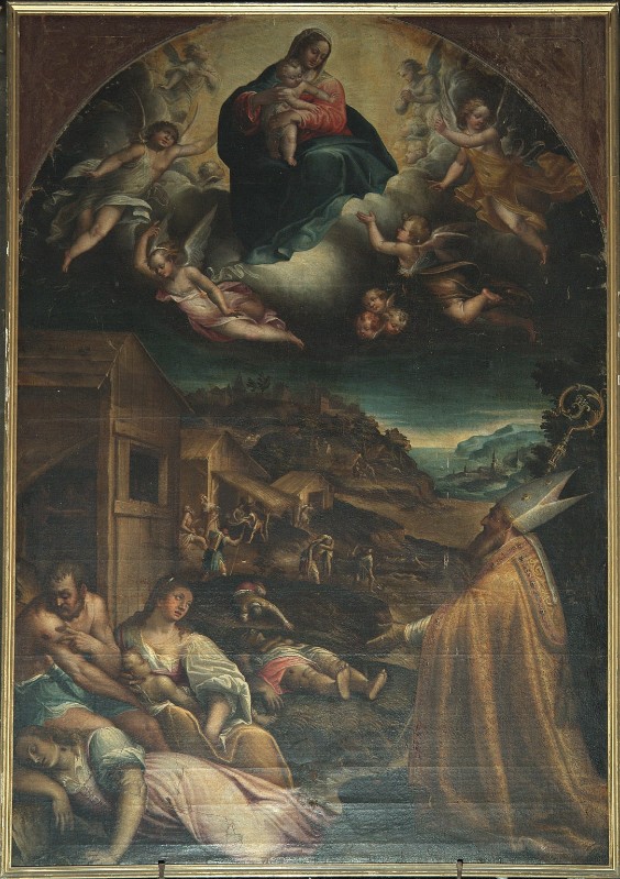 Ambito veronese (1584-1586), San Teodoro intercede presso la Madonna