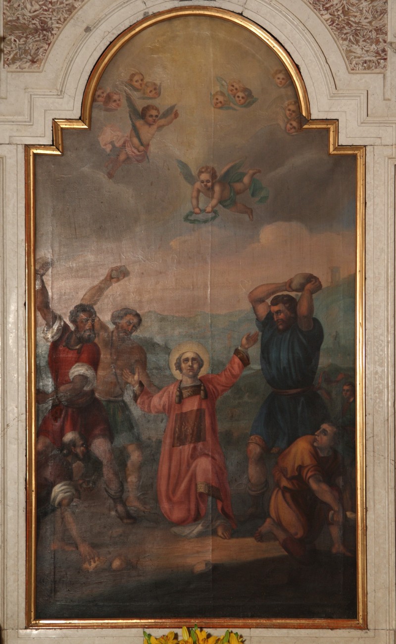Ambito Italia sett. (1859), Martirio di Santo Stefano