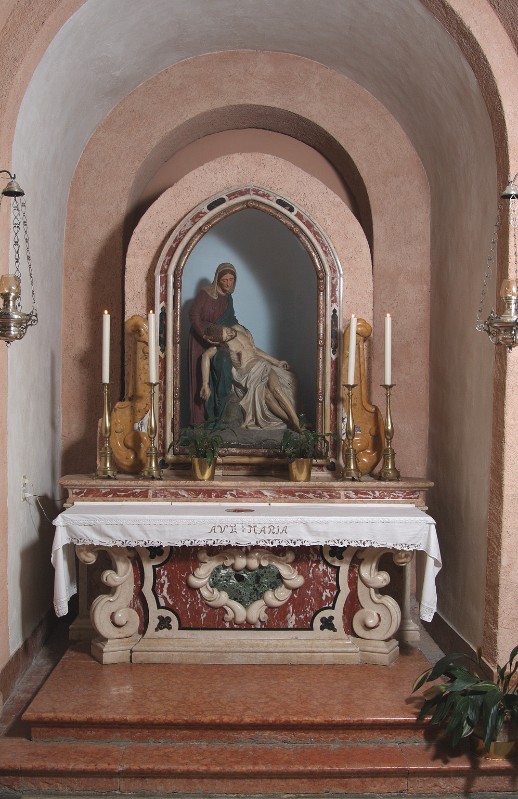 Maestranze veronesi sec. XVIII, Altare laterale della Pietà