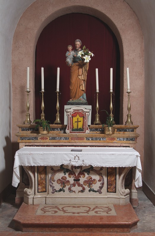 Maestranze veronesi sec. XVIII, Altare laterale di San Giuseppe