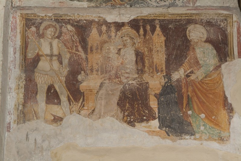 Secondo Maestro di San Zeno sec. XIV, Madonna con Gesù Bambino