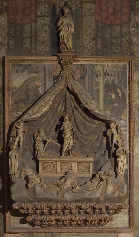 Nanni di Bartolo (1424-26), Monumento sepolcrale Brenzoni