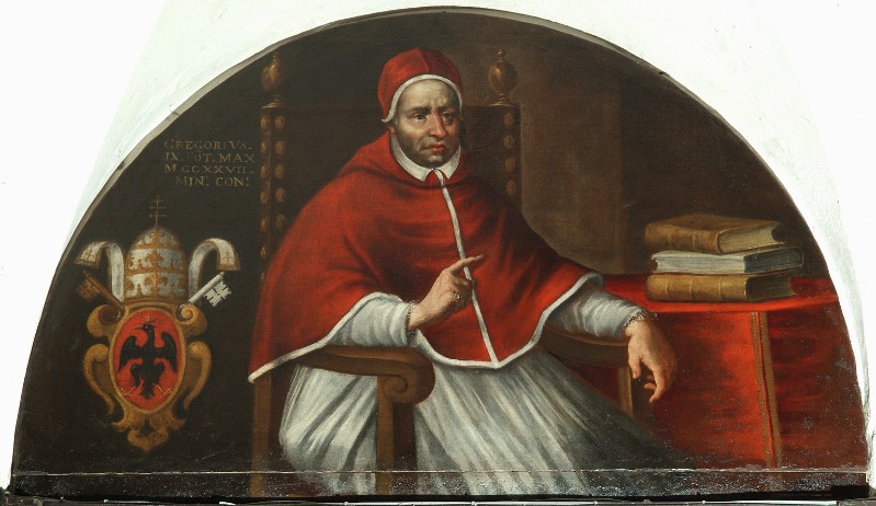 Rossi G. sec. XVII, Papa Gregorio IX