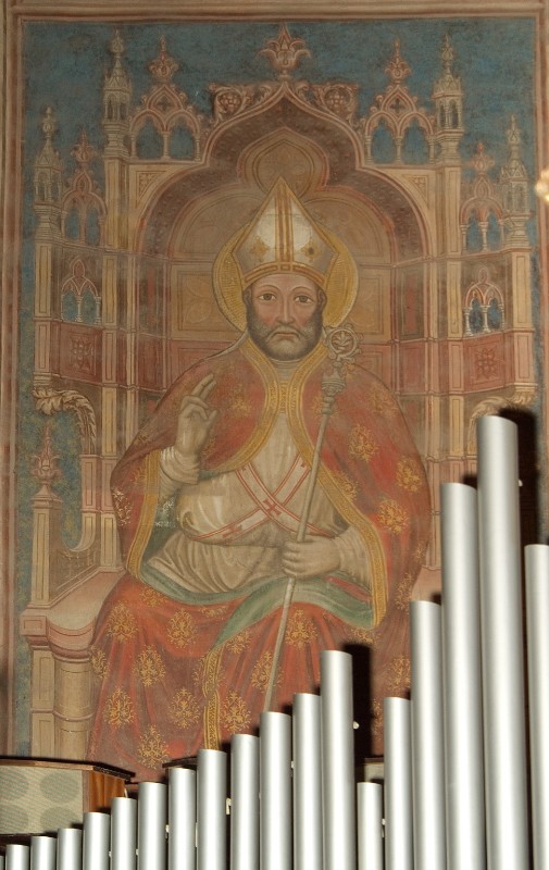 Martino da Verona sec. XV, San Zeno in trono