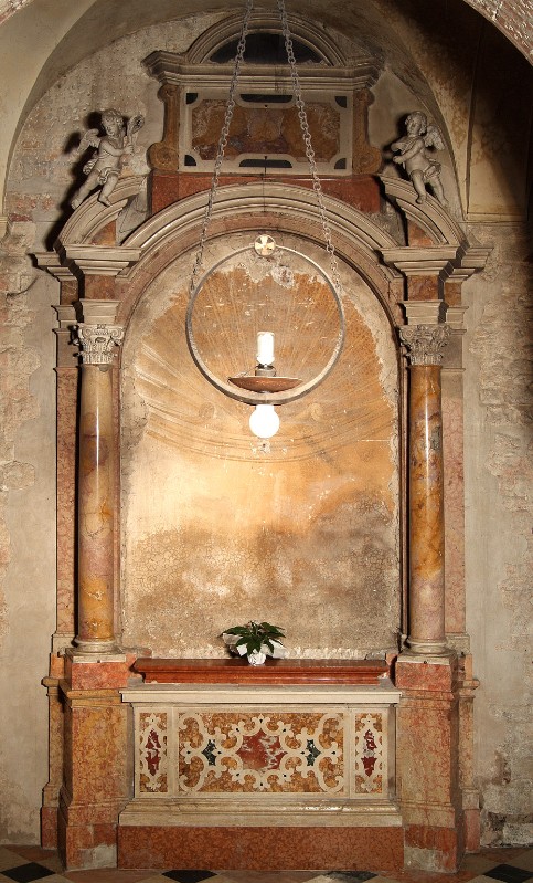 Maestranze veronesi sec. XVII-XVIII, Altare di San Lorenzo e Santa Lucia