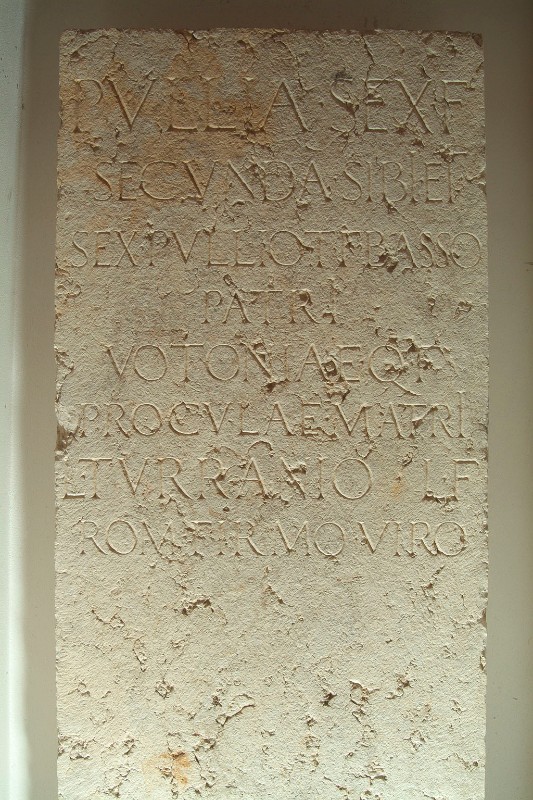 Maestranze venete sec. II, Stele funeraria