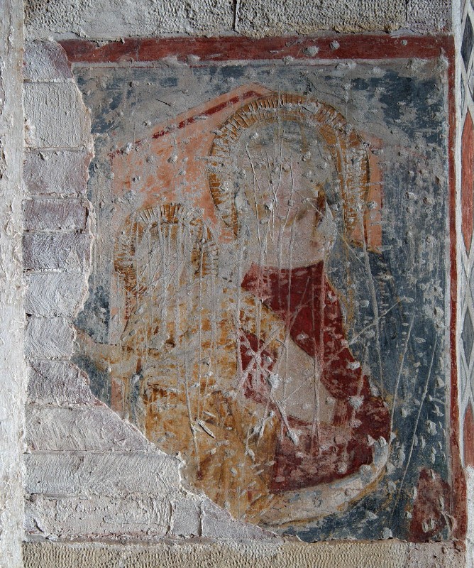 Ambito Italia sett. sec. XIV, Madonna con Gesù Bambino