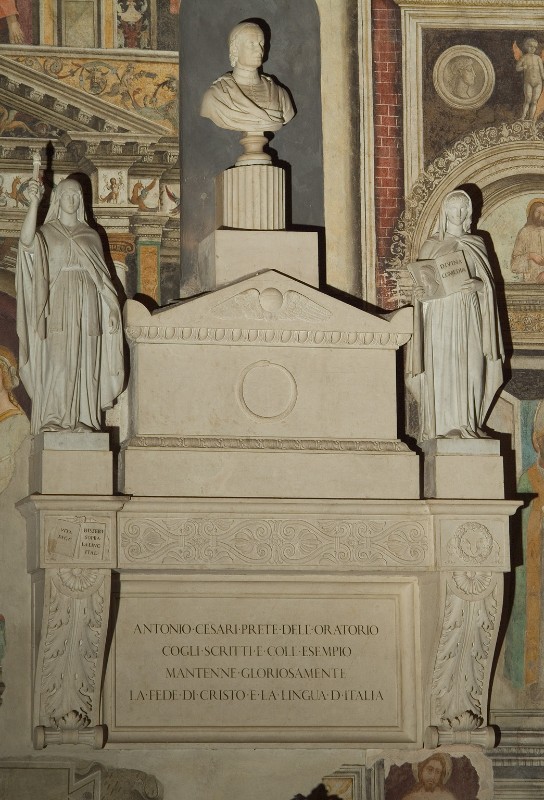 Spazzi G. sec. XIX, Monumento sepolcrale di Cesari Antonio