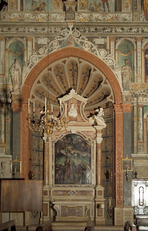 Falconetto G. M. (1503), Arco con girali vegetali e cornucopie