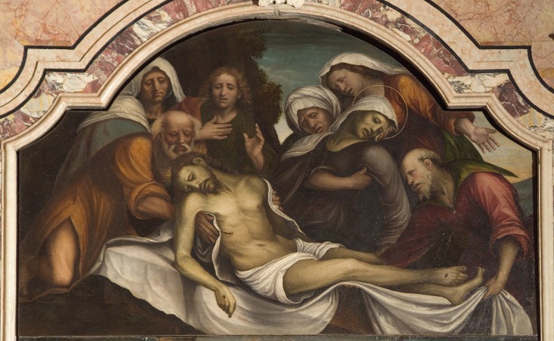 Giolfino N. (1529), Compianto su Gesù Cristo morto