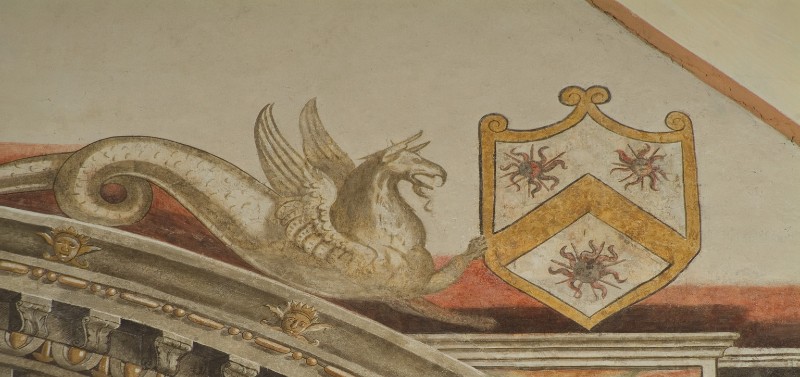 Falconetto G. M. (1503), Stemma della famiglia Calcasoli