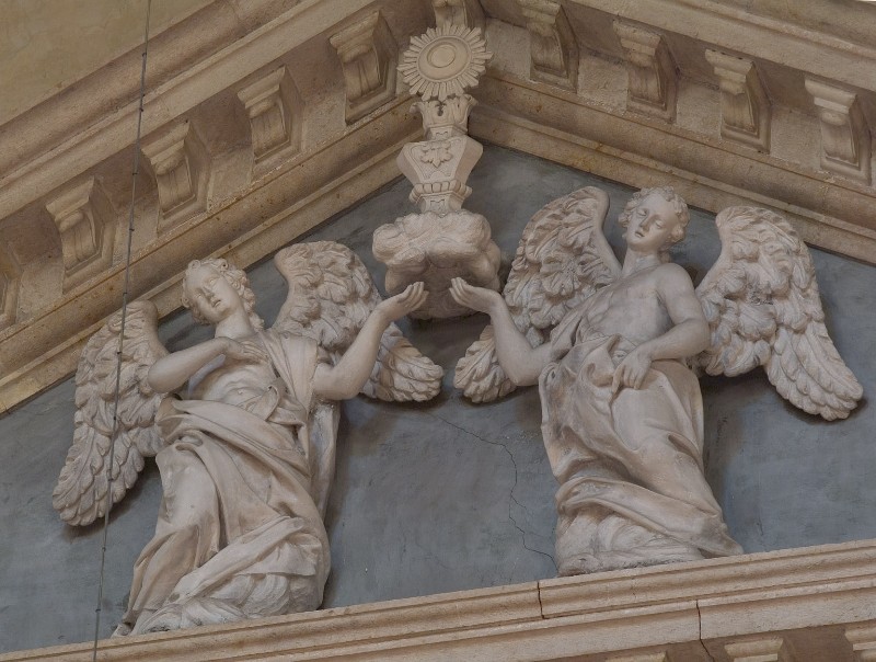 Cignaroli D. sec. XVIII, Angeli adoranti il Santissimo Sacramento