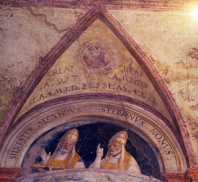 Morone F. sec. XVI, Papa Silvestro II papa Stefano IX