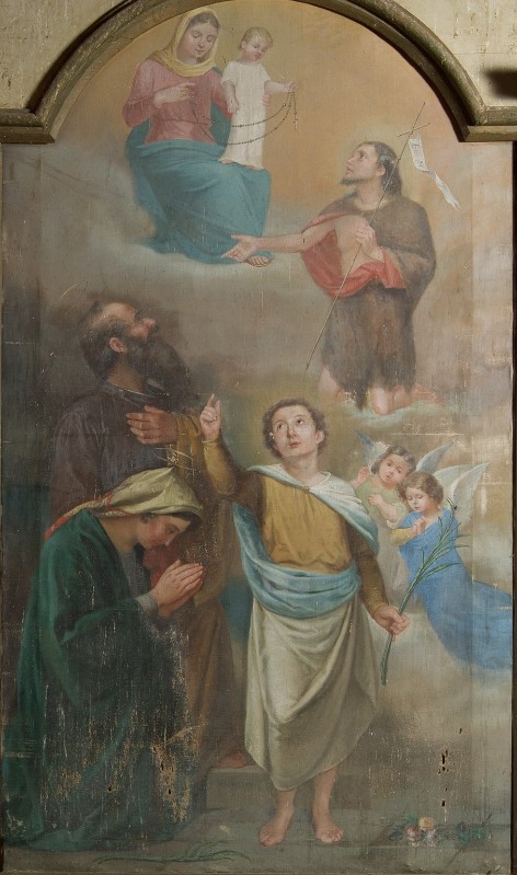 Pittaco V. (1891), Madonna con Gesù Bambino e santi
