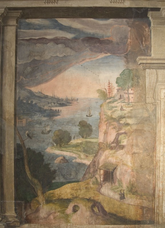 Brusasorci D. (1566), Paesaggio con uccelli