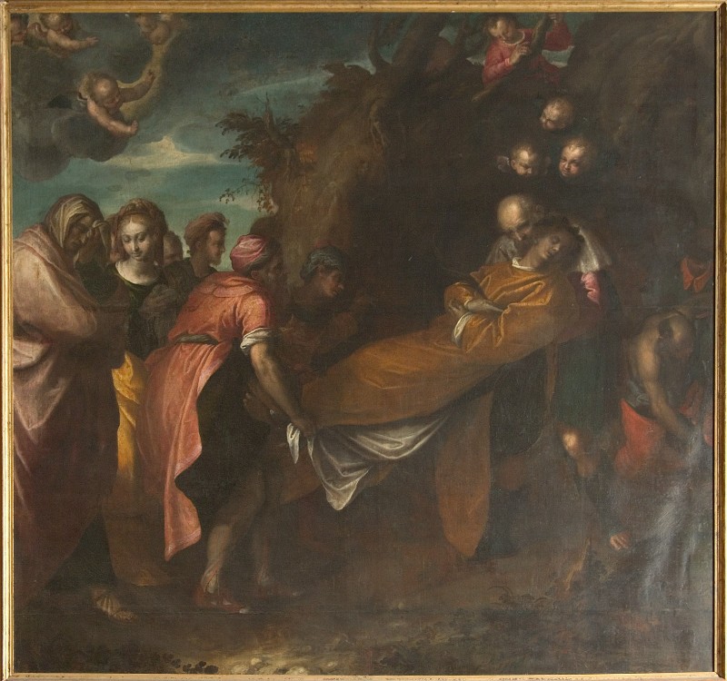 Brusasorci F. sec. XVI, Santo Stefano sepolto