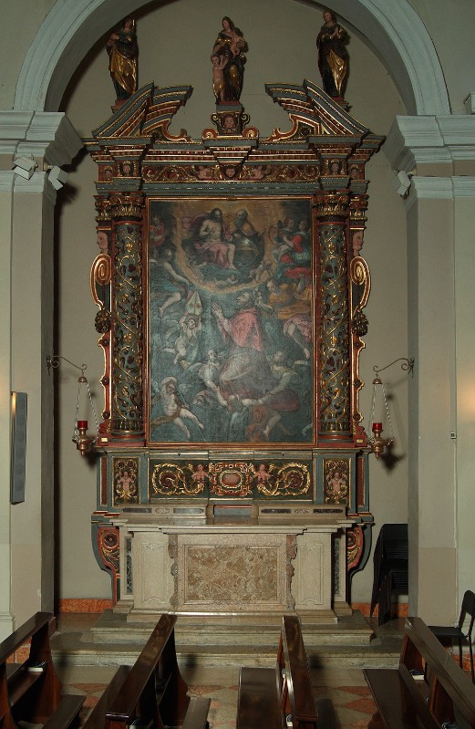 Bott. trentina (1612), Altare di San Carlo Borromeo
