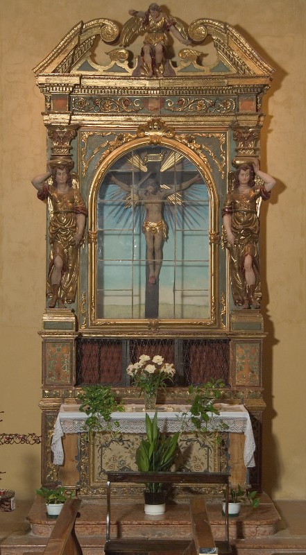 Bott. bresciana sec. XVII, Altare della crocifissione
