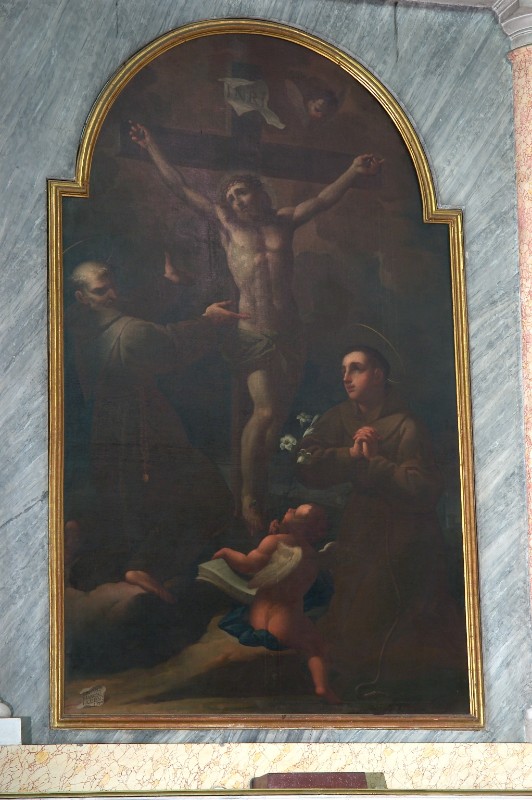 Bianchi C.A. (1753), Gesù crocifisso con S. Francesco e S. Antonio da Padova