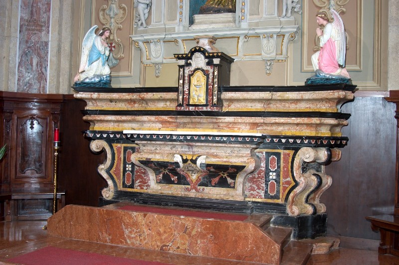 Ambito lombardo sec. XVIII, Altare maggiore