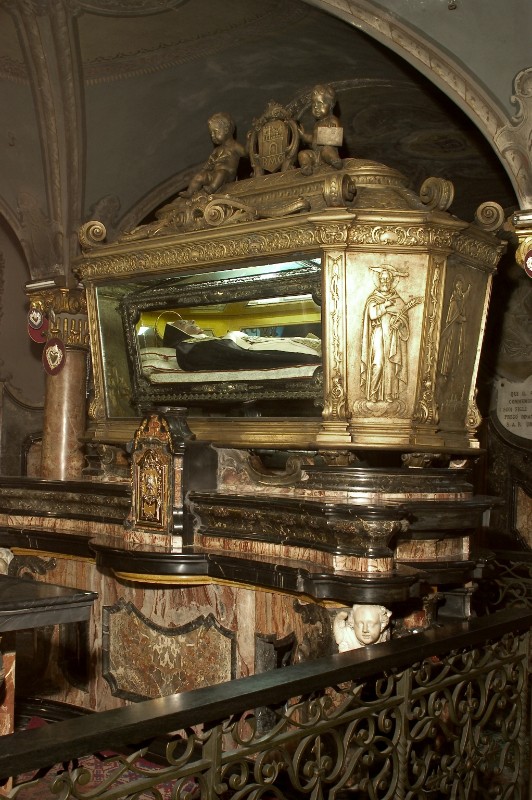 Ambito lombardo sec. XVIII, Altare del Beato Matteo Carreri