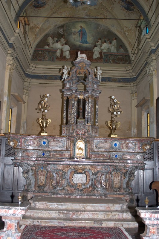 Ambito lombardo sec. XVII-XVIII, Altare maggiore di San Rocco