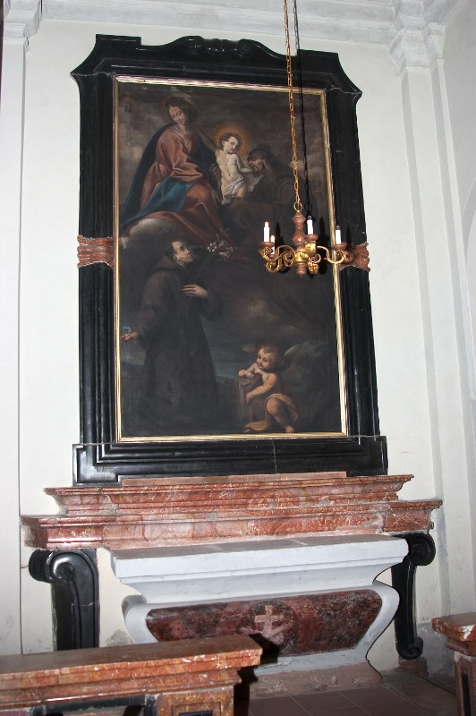 Bottega lombarda sec. XVII-XVIII, Altare dei Santi Francesco e Antonio
