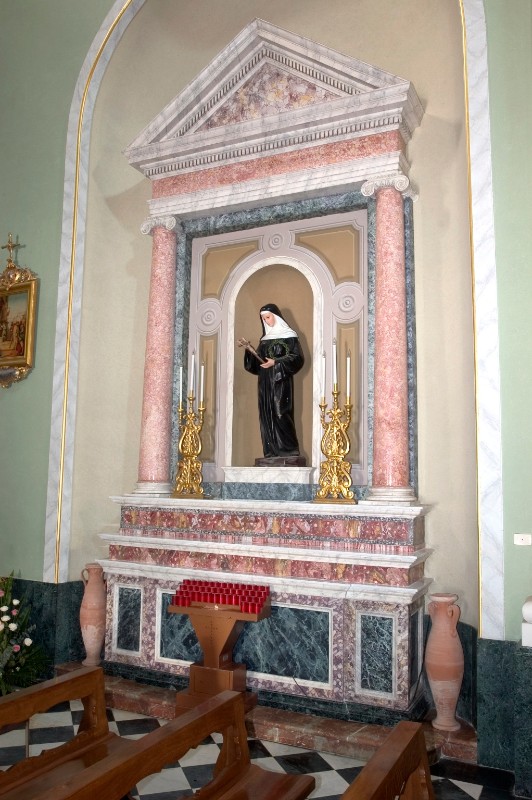 Ambito pavese sec. XX, Altare di Santa Rita da Cascia